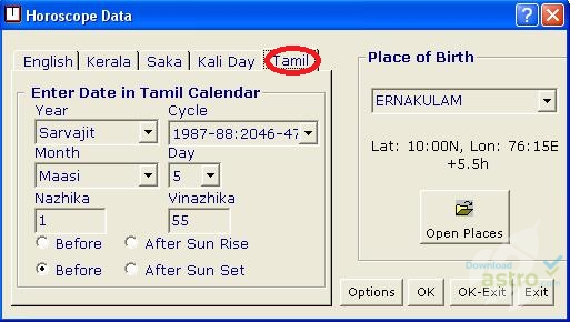 astro vision online free horoscope in tamil